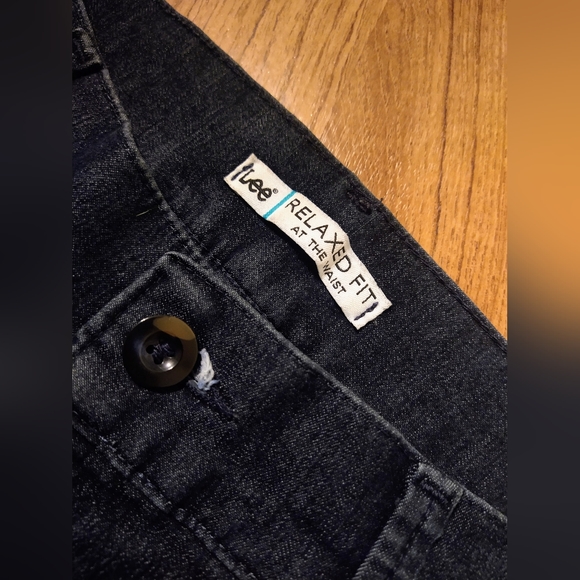 Women's Lee Relaxed Fit At The Waist blue denim 10Long Jeans pant👖 - Picture 2 of 6
